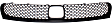 Front Bumper Grille, Textured Black CAPA Certified