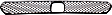 Front Bumper Grille, Textured Black CAPA Certified