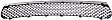 Front Bumper Grille, Textured Black