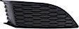 Front, Driver Side Fog Light Trim, Textured Black, With Adaptive Cruise Control, R/T/SE/SXT Models