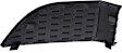 Front, Driver Side Fog Light Trim, Textured Black, With Adaptive Cruise Control, R/T/SE/SXT Models