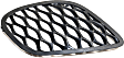 Front, Passenger Side Fog Light Cover, Textured Black