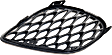 Front, Passenger Side Fog Light Cover, Textured Black