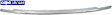2017 Dodge Durango - Front, Center Bumper Trim, Chrome, CAPA Certified