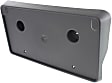 Front License Plate Bracket, 2-Piece Bumper Type; For Plastic Bumpers