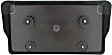 Front License Plate Bracket, 2-Piece Bumper Type; For Plastic Bumpers