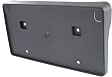 Front License Plate Bracket, 2-piece Bumper Type; For Steel Bumpers