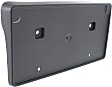 Front License Plate Bracket, 2-piece Bumper Type; For Steel Bumpers