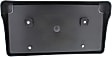 Front License Plate Bracket, 2-piece Bumper Type; For Steel Bumpers