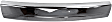 Front, Driver or Passenger Side Bumper Trim, Chrome, Center Molding