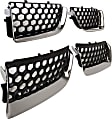 Upper Grille Assembly, Chrome
