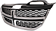 Upper Grille Assembly, Textured Black