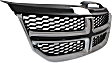 Upper Grille Assembly, Textured Black