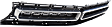 2015-2023 Dodge Challenger - Upper Grille Assembly, Textured Black Shell and Insert