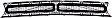2015-2023 Dodge Challenger - Upper Grille Assembly, Textured Black Shell and Insert