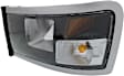 Driver Side Headlight, with Bulb, Halogen, Clear Lens, Black Interior, CAPA Certified
