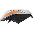 Passenger Side Headlight, with Bulb, Halogen, without Quad Lamps, (3500 To 7-23-12)