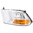 Driver Side Headlight, with Bulb, Halogen, without Quad Lamps, (3500 To 7-23-12), CAPA Certified