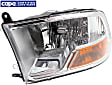 Driver Side Headlight, with Bulb, Halogen, without Quad Lamps, (3500 To 7-23-12), CAPA Certified