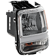 Driver Side Headlight, with Bulb, Halogen, Clear Lens