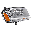 2014 Dodge Avenger - Passenger Side Halogen Headlight, With bulb(s), OE Replacement