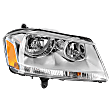 Passenger Side Headlight, with Bulb, Halogen, SE/SXT Models, CAPA Certified