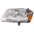 2014 Dodge Avenger - Driver Side Halogen Headlight, With bulb(s), OE Replacement