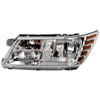 2017 Dodge Journey - Driver Side Halogen Headlight, With bulb(s), OE Replacement