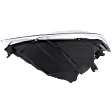 Passenger Side Headlight, with Bulb, Halogen, with Quad Lamps