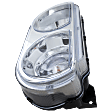 Passenger Side Headlight, with Bulb, Halogen, Clear Lens