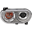 Driver Side Headlight, without Bulb, HID/Xenon, Clear Lens