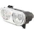 Driver Side Headlight, without Bulb, HID/Xenon, Clear Lens