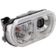 Driver Side Headlight, without Bulb, HID/Xenon, Clear Lens
