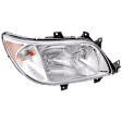 Passenger Side Headlight, with Bulb, Halogen, Clear Lens, Base Model, 5 Cyl., 2.7L Engine