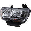 Passenger Side Headlight, with Bulb, Halogen, Clear Lens