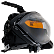 2013-2016 Dodge Dart - Passenger Side Headlight, with Bulb(s), Halogen, Black Interior, CAPA Certified