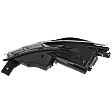 2013-2016 Dodge Dart - Passenger Side Headlight, with Bulb(s), Halogen, Black Interior, CAPA Certified