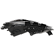 2013-2016 Dodge Dart - Passenger Side Headlight, with Bulb(s), Halogen, Black Interior, CAPA Certified