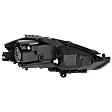 Driver Side Headlight, with Bulb(s), Halogen, Black Interior
