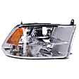 2017 Ram 1500 Tradesman 6 Cyl 3.6L - Passenger Side Halogen Headlight, With bulb(s), For Models with Quad Lights, Without Daytime Running Lights, OE Replacement