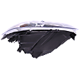 Driver Side Headlight, with Bulb, Halogen, Clear Lens, Chrome Interior, Reflector Type