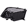 Driver Side Headlight, with Bulb, Halogen, Clear Lens, Chrome Interior, Reflector Type