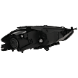 2013-2016 Dodge Dart - Driver Side Headlight, with Bulb(s), Halogen, Chrome Interior