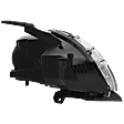 2013-2016 Dodge Dart - Driver Side Headlight, with Bulb(s), Halogen, Chrome Interior
