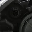 2013-2016 Dodge Dart - Driver Side Headlight, with Bulb(s), Halogen, Chrome Interior