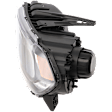 2017 Dodge Durango - Driver Side Halogen Headlight, With bulb(s), OE Replacement