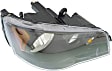 Passenger Side Headlight, with Bulb, Halogen, Clear Lens, Black Interior, 6 Cyl., 3.6L Engine, CAPA Certified
