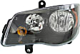 Driver Side Headlight, with Bulb, Halogen, Clear Lens, Black Interior, 6 Cyl., 3.6L Engine, CAPA Certified