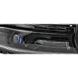 2015-2016 Dodge Charger - Passenger Side Headlight, with Bulb, Halogen, Smoked Lens, with LED DRL