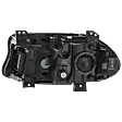 2015-2016 Dodge Charger - Passenger Side Headlight, with Bulb, Halogen, Smoked Lens, with LED DRL